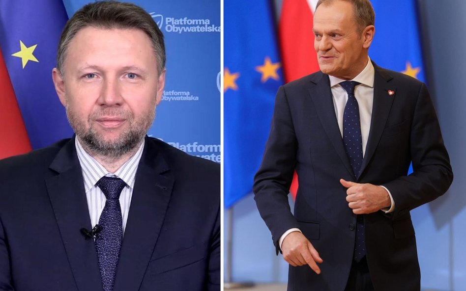 Marcin Kierwiński i Donald Tusk