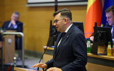 Poseł PiS Łukasz Kmita, dotychczasowy kandydat tej partii na marszałka.