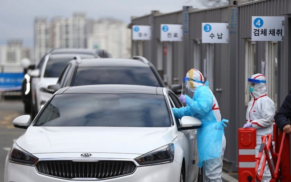 Korea Płd.: Liczba zachorowań w ciągu doby wyższa niż w Chinach