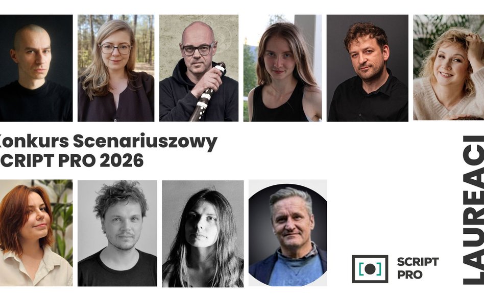 Znamy Laureatów konkursu scenariuszowego SCRIPT PRO 2026! 19. Mastercard OFF CAMERA