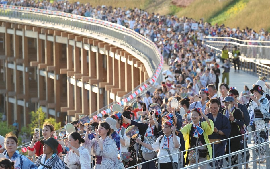Wielki Krąg był jedną z największych atrakcji ubiegłorocznego Expo w japońskiej Osace.