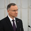Prezydent Andrzej Duda podczas pierwszego posiedzenia Senatu XI kadencj
