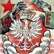 Pozbawienie korony Orła Białego – symbol uzależnienia Polski od Sowietów. Ulotka WiN