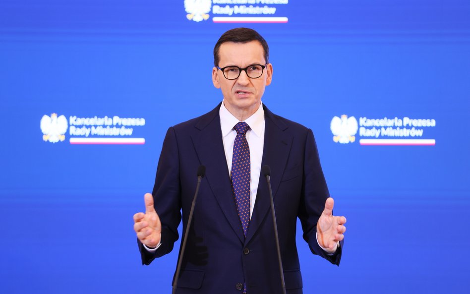 Premier Mateusz Morawiecki