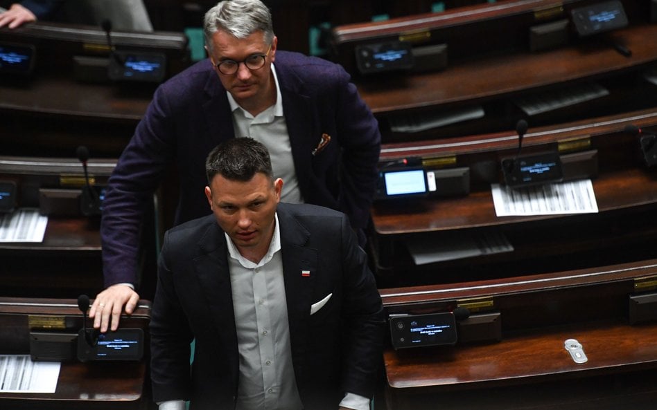Przemysław Wipler i Sławomir Mentzen