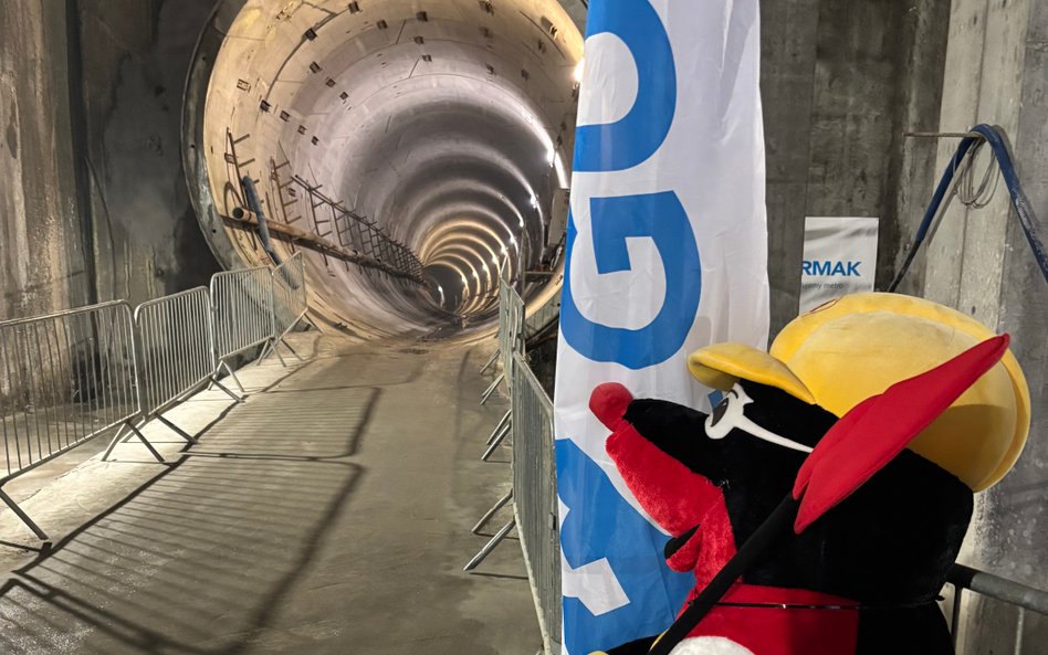 Największe zainteresowanie wzbudzał spacer tunelami metra