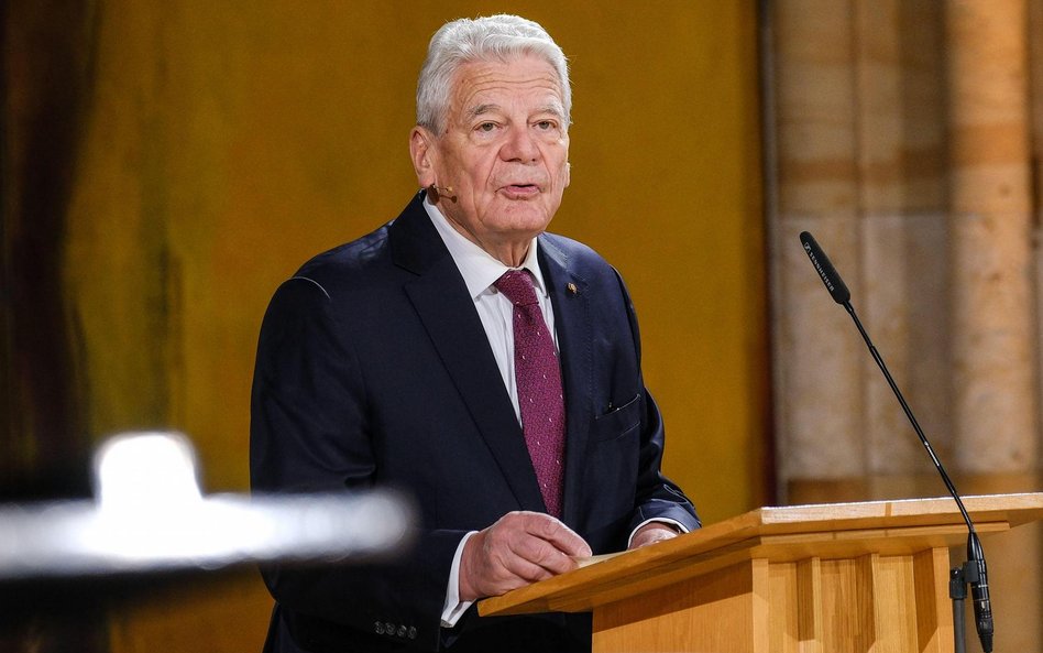 Były prezydent Niemiec Joachim Gauck