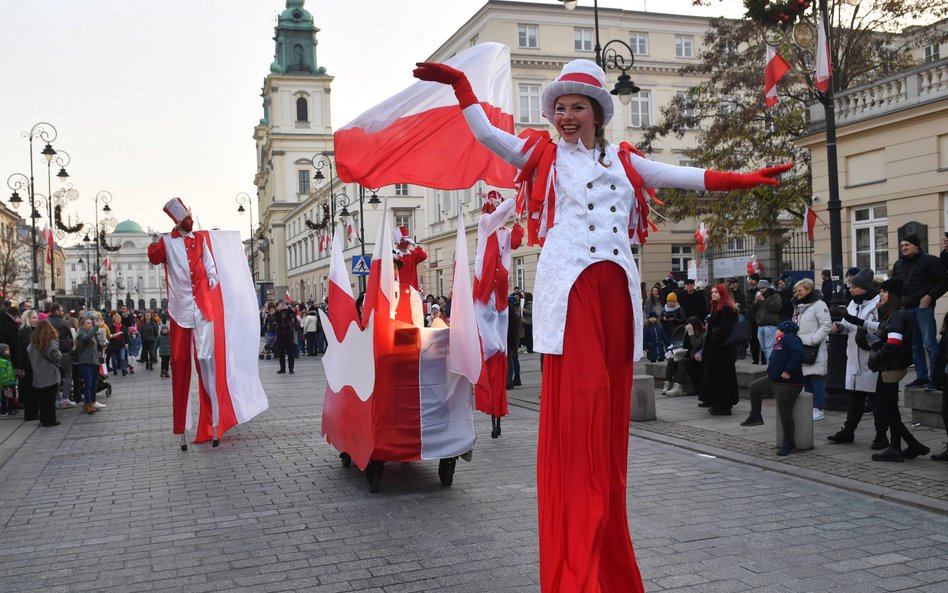 Na piątek zaplanowano niemal tysiąc imprez. Na zdjęciu: stołeczne uroczystości w 2021 r.