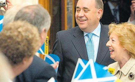 Alex Salmond, szkocki premier i lider szkockich nacjonalistów