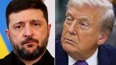 Wołodymyr Zełenski i Donald Trump