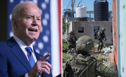 Jeśli izraelska armia rozpocznie inwazję na Rafah, USA wstrzymają dostawy broni do Izraela