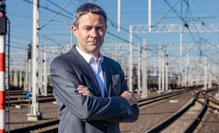 Piotr Wyborski, prezes zarządu PKP Polskich Linii Kolejowych S.A.