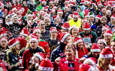 Bieg "brzydkich swetrów", USA.