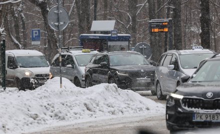 Trudne warunki drogowe panują m.in. w Zakopanem