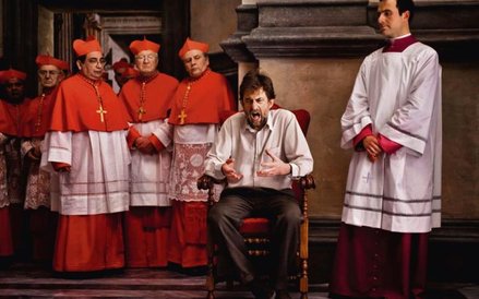 Nanni Moretti jako psychoanalityk w filmie „Habemus papam” (2011)