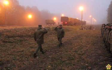 Na Białoruś przybyli pierwsi rosyjscy żołnierze połączonych sił
