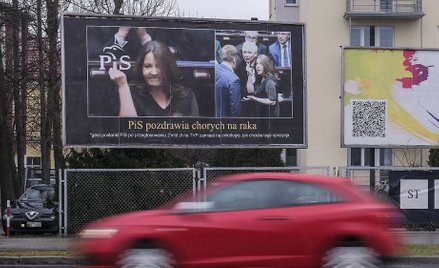 Kilka miesięcy temu 173 billboardy ze zdjęciem posłanki PiS Joanny Lichockiej pojawiły się w całej P