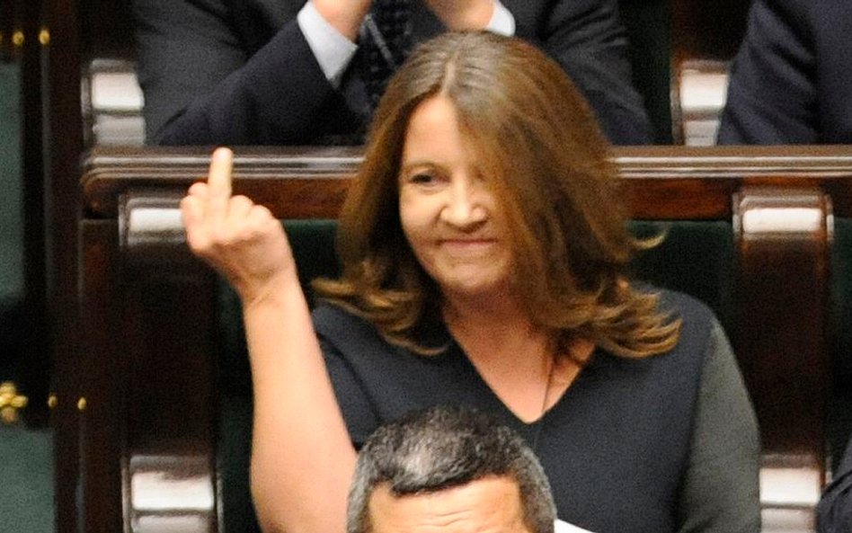 Posłanka Joanna Lichocka raczej nie musi obawiać się kary