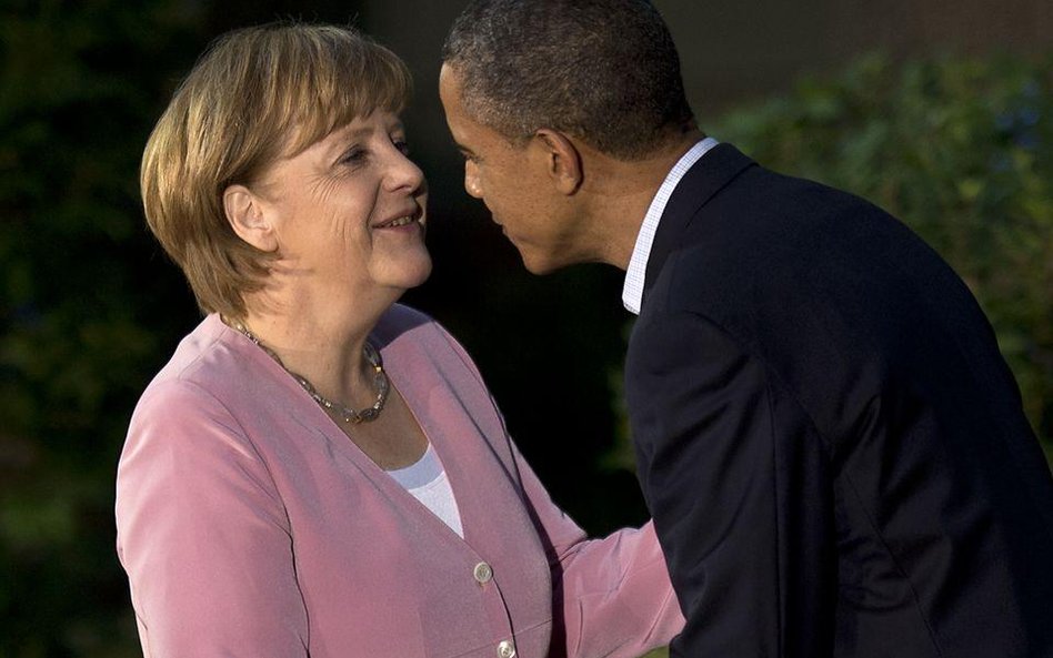 Angela Merkel i Barack Obama