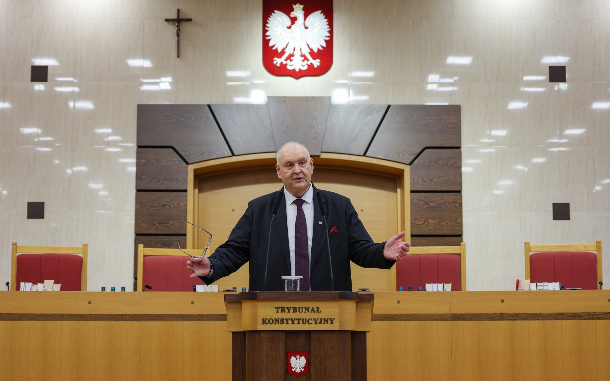 Prezes TK o ślubowaniu w Sejmie: „Nie są sędziami Trybunału Konstytucyjnego”