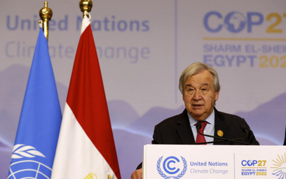 Szef ONZ zawiedziony COP27. "Rozmowy o redukcji emisji się nie powiodły"