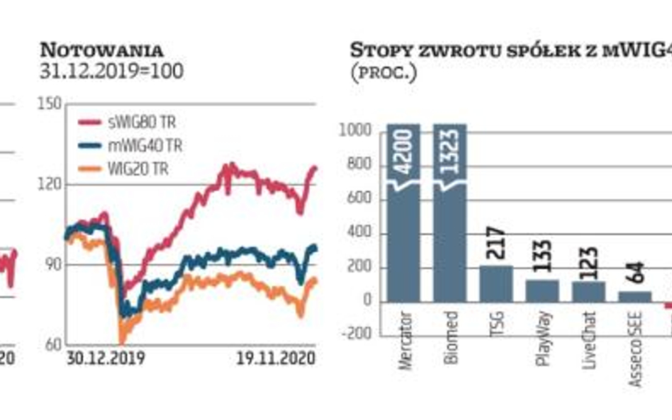 mWIG40 może nadal zyskiwać, niekoniecznie będzie błyszczeć