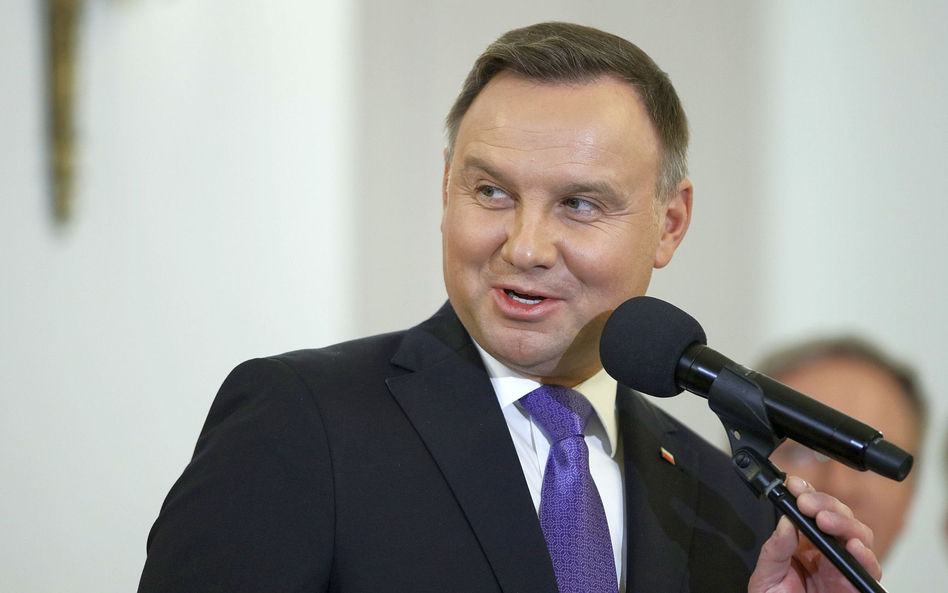 Prezydent Andrzej Duda (na zdjęciu) nadał order Klaudiuszowi Wesołkowi w czerwcu 2020 roku.