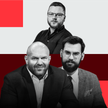 Hubert Stojanowski dyrektor ds. inwestycji klientów w domu inwestycyjnym Xelion i Karol Czekałowski,
