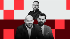 Hubert Stojanowski dyrektor ds. inwestycji klientów w domu inwestycyjnym Xelion i Karol Czekałowski,