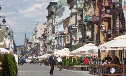 Ulica Piotrkowska w Łodzi