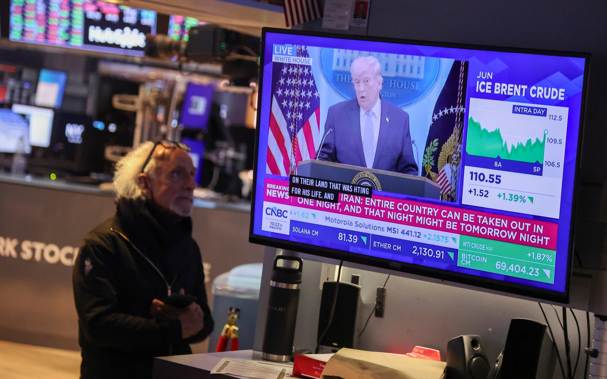 Giełdy zachowują spokój mimo wzrostu ryzyka eskalacji konfliktu