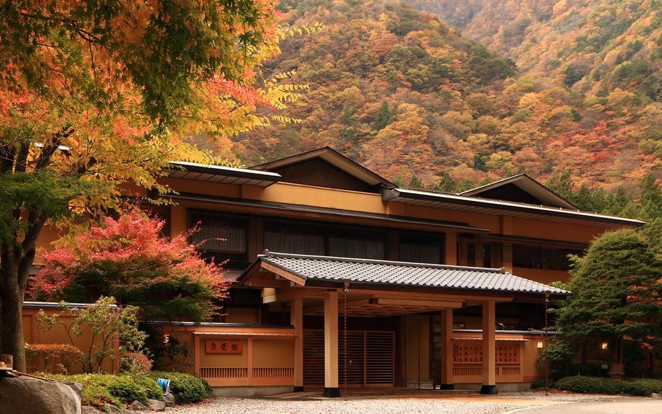 Hotel Nishiyama Onsen Keiunkan w Japonii