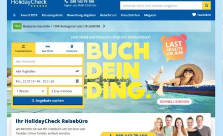 HolidayCheck został touroperatorem