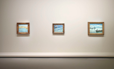 Obrazy Pierre'a Bonnarda, „La Seine à Vernon. Vernon”, Vincenta van Gogha, „Morza w Saintes-Maries” 