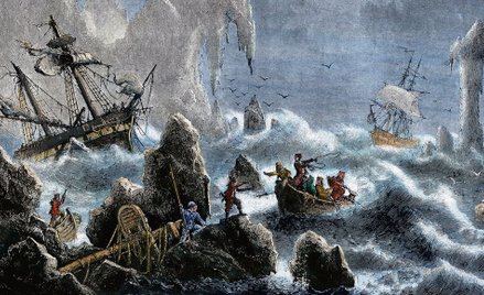 Nagle bez najmniejszego uprzedzenia wody zrobiły się niespokojne. Odpływ odsłonił ukrytą rafę ostryc