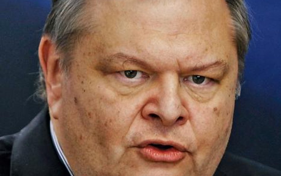 Ewangelos Wenizelos, grecki minister finansów Fot. bloomberg