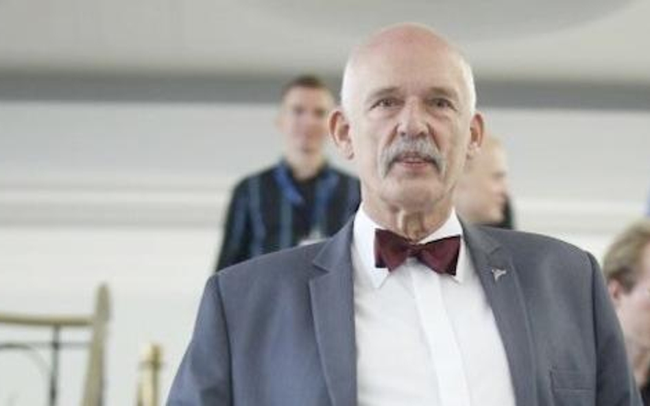 Korwin-Mikke o współpracy KNP z Frontem Narodowym