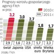 Prognozy Fitcha wskazują, że tempo wzrostu gospodarczego na świecie będzie w najbliższych latach umi