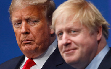 Kariery polityczne Donalda Trumpa (z lewej) i Borisa Johnsona dobrze portretują słabości brytyjskiej
