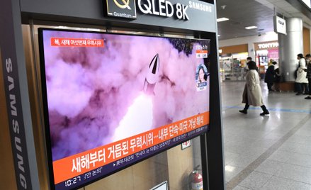 Południowokoreańska telewizja informuje o północnokoreańskiej próbie rakietowej