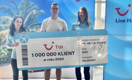 TUI: Obsłużyliśmy już milion klientów w tym roku