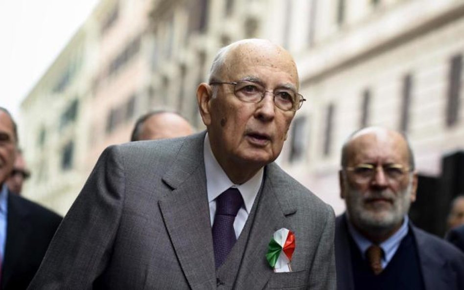 Giorgio Napolitano ma poparcie trzech czwartych Włochów