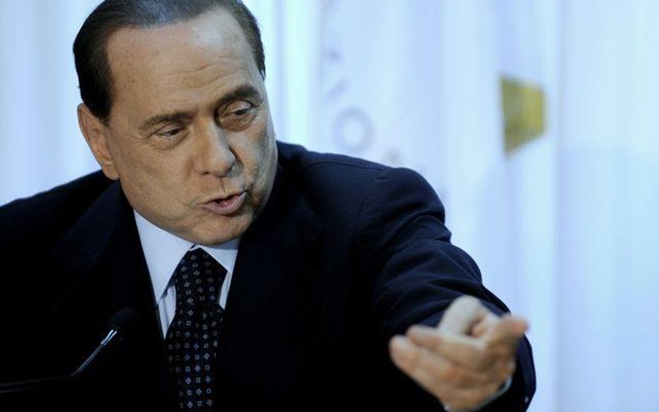 Premier Włoch Silvio Berlusconi