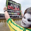 Demonstracja przeciwników prezydent Dilmy Rousseff w listopadzie, oskarżanej o doprowadzenie kraju d