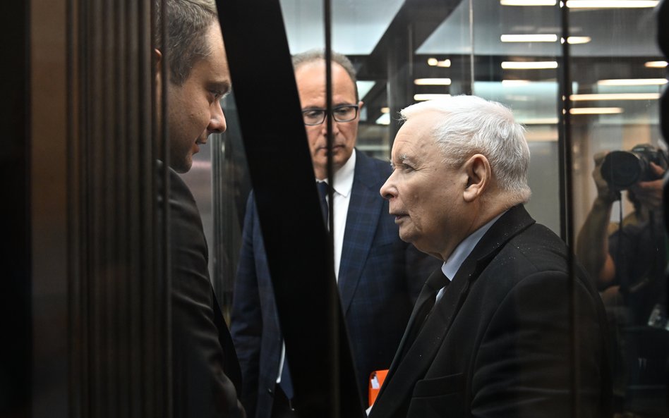 Prezes Prawa i Sprawiedliwości Jarosław Kaczyński