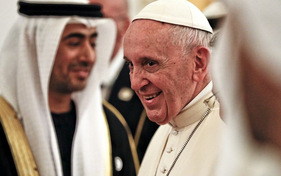 Historyczna pielgrzymka Franciszka. Papież w Zjednoczonych Emiratów Arabskich