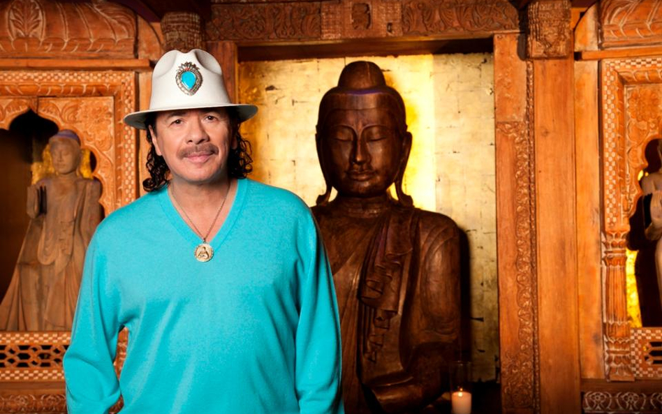 Carlos Santana dedykował swoje nowe kompozycje Indianom obu Ameryk.