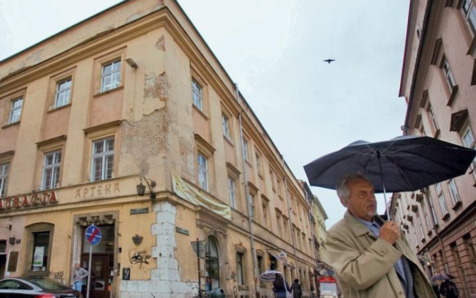 Lokalizacja budynku, o który upomina się krakowska Izba Lekarska, jest niezwykle atrakcyjna – mieści