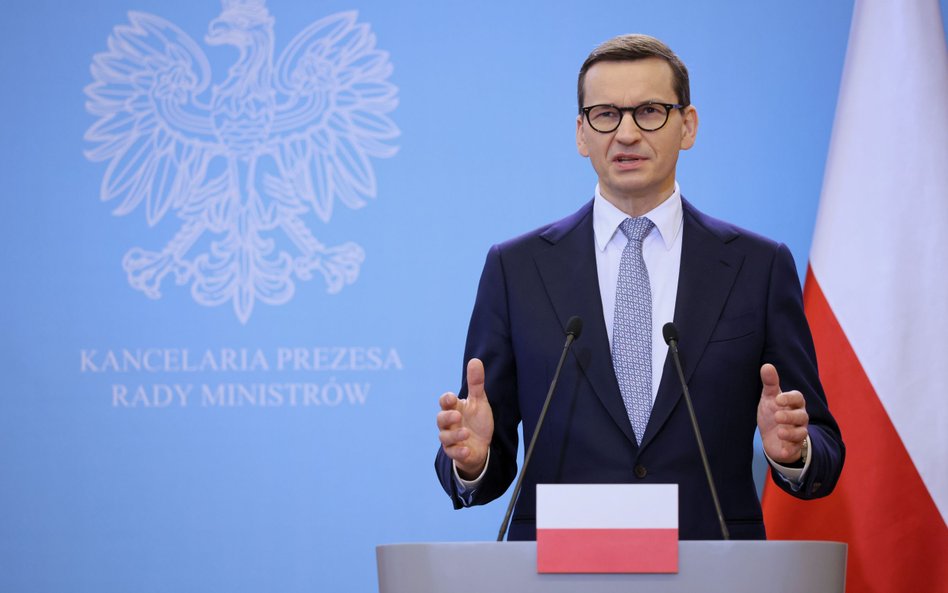 Premier Mateusz Morawiecki