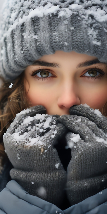Kiedy człowiek odczuwa zimno, pierwsze sygnały pojawiają się w mózgu.